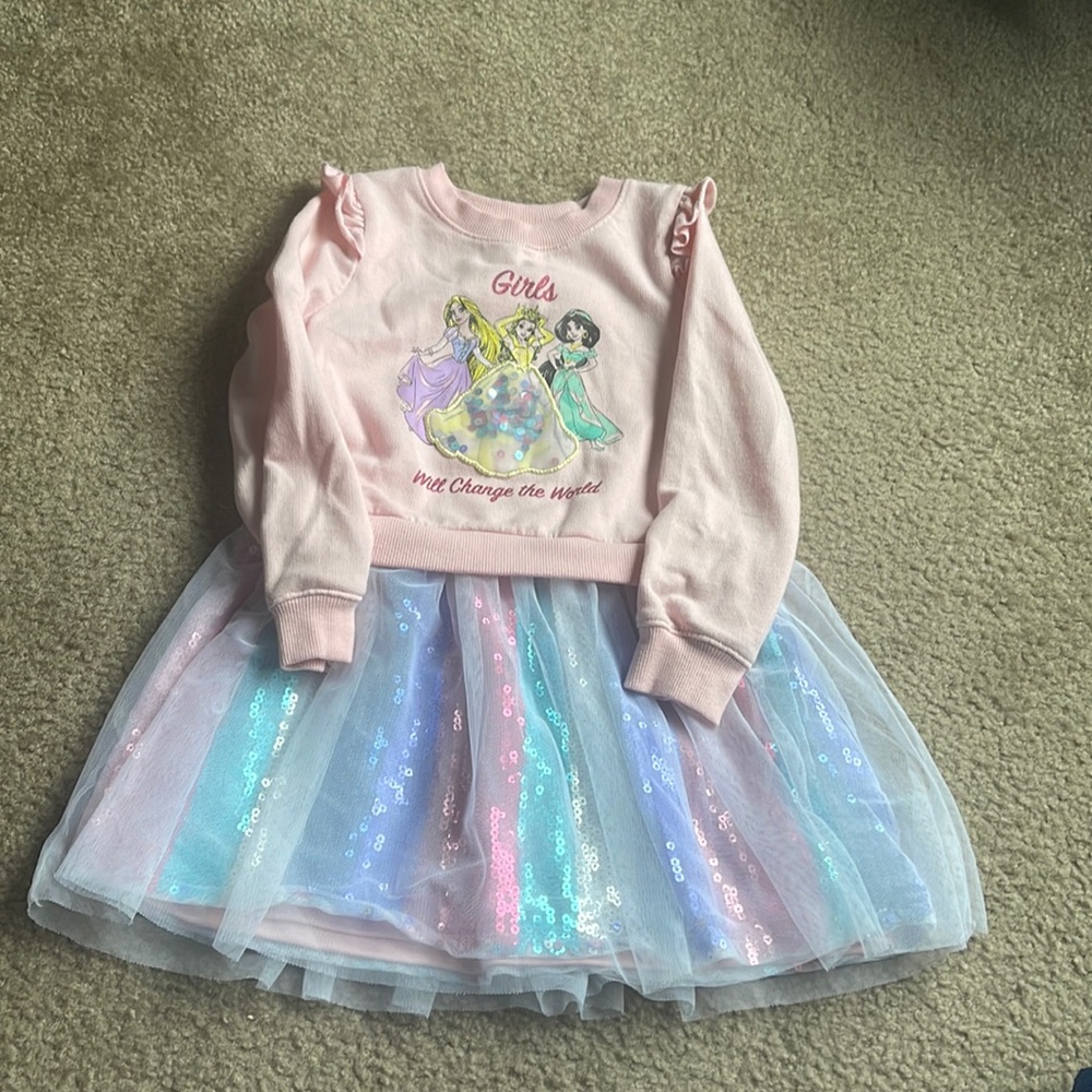 Disney princess long sleeve Dress